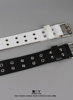 Lolita赛博朋克哥特亚文化废土排扣臂环项圈军lo手臂带y2k配饰潮