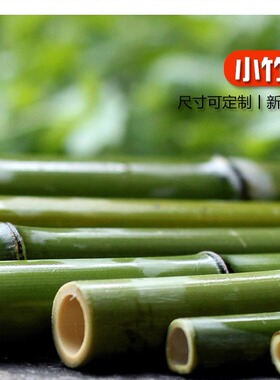 新鲜竹子新鲜竹子竹段小竹棒