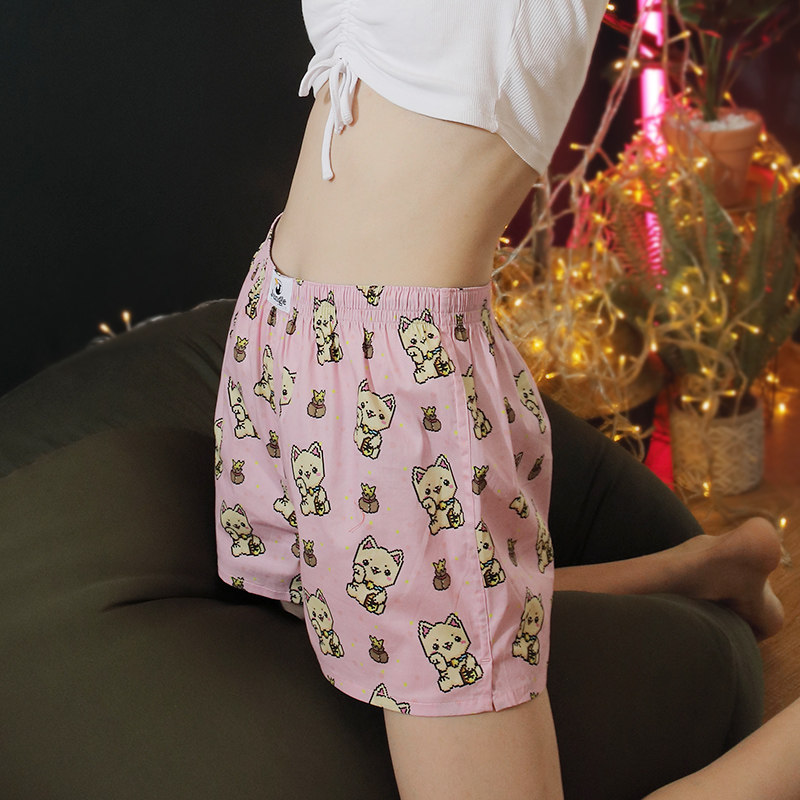 纯棉内裤男平角裤男内裤纯棉四角裤女男短裤内裤阿罗裤男纯棉宽松,淘宝优惠券,粉丝福利购,淘宝优惠卷