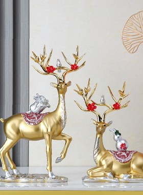 客厅酒柜电视柜装饰玄关摆件新家布置装饰品搬家礼物乔迁新居礼品