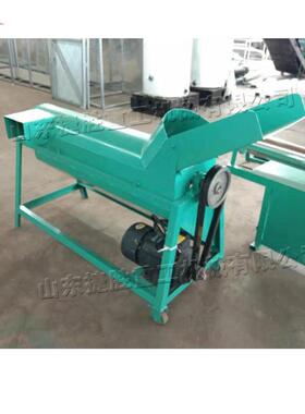 农用废旧菌棒粉碎机废菌袋与培养基分离机金针菇废菌包脱袋机