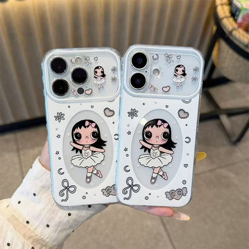 芭蕾舞小玉适用苹果17Pro手机壳iPhone16max小米17华为mate80pura90K70reno15note14荣耀400x300一加ace5s50 - 图2
