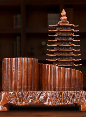 五台山禅物院九层文昌塔摆件礼