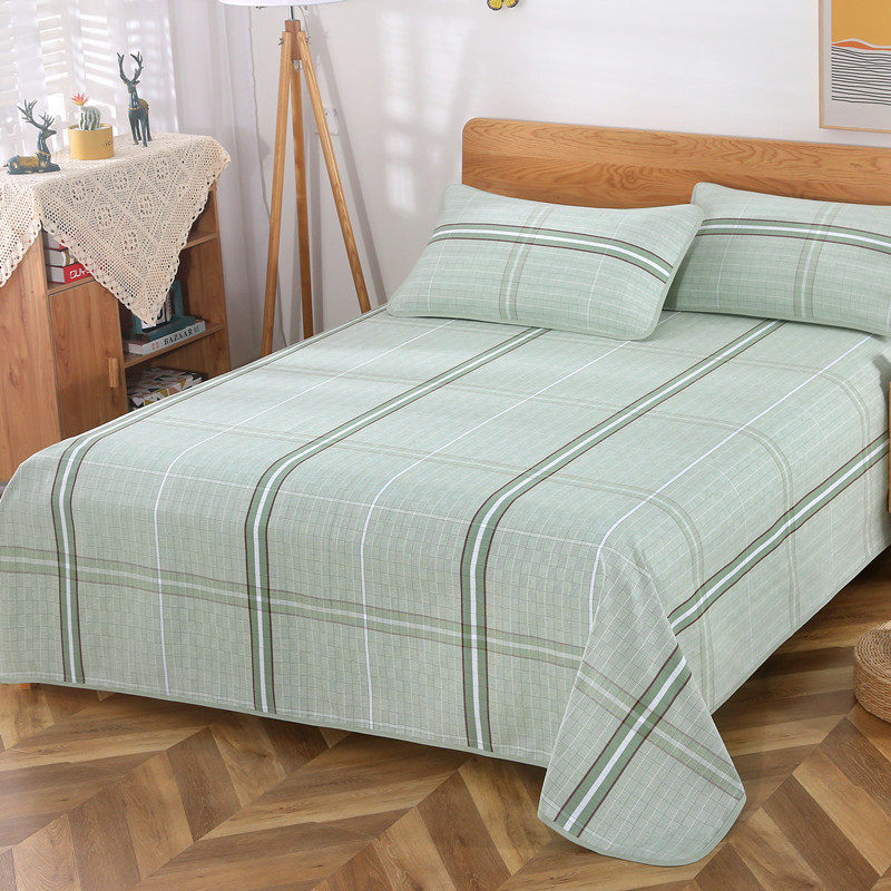 精梳棉老粗布床单三件套纯棉加厚加密夏季空调席全棉1.8m粗布凉席,淘宝优惠券,粉丝福利购,淘宝优惠卷