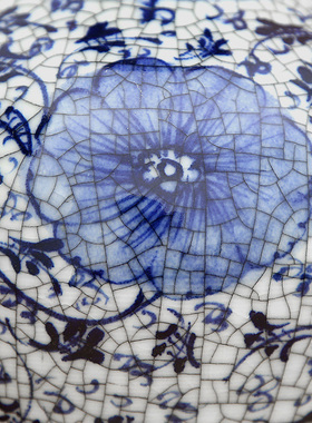 景德镇陶瓷器中式仿古花瓶工艺品客厅摆件家居玄关博古架装饰品