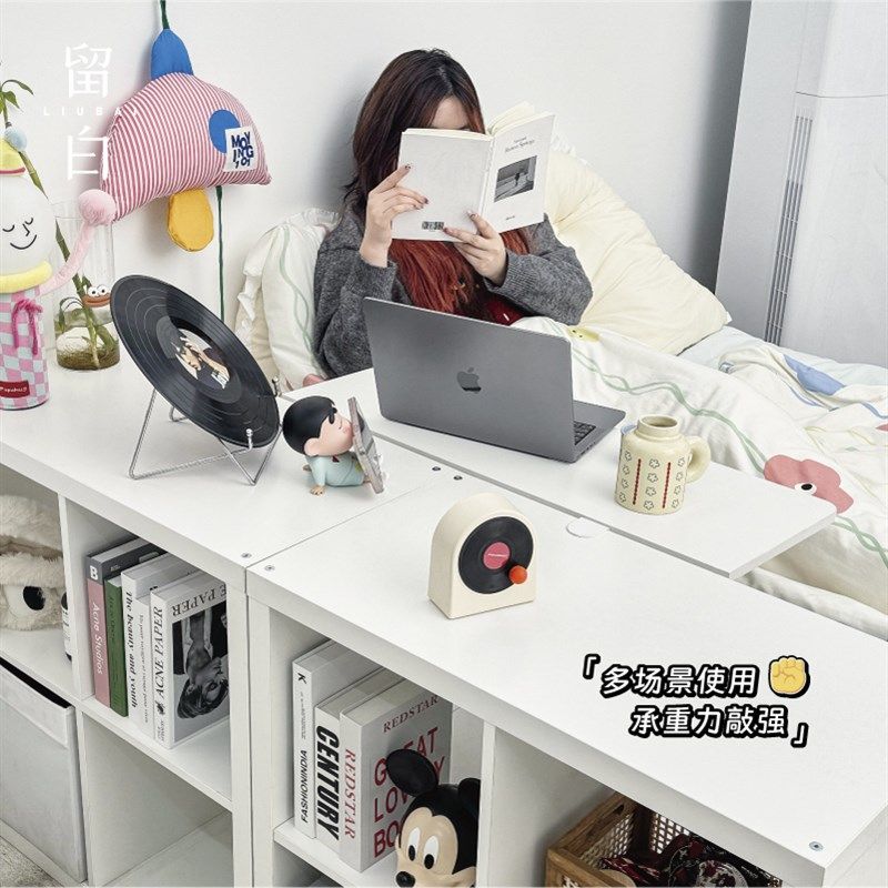 床边置物架悬空隔板折叠收纳手机卧室侧边缝隙桌台床头柜替代神器,淘宝优惠券,粉丝福利购,淘宝优惠卷