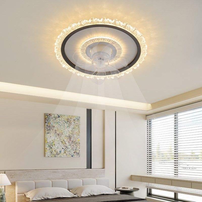 卧室风扇灯2024新款意式吊扇现代简约大气全光谱极简房间餐厅灯具,淘宝优惠券,粉丝福利购,淘宝优惠卷