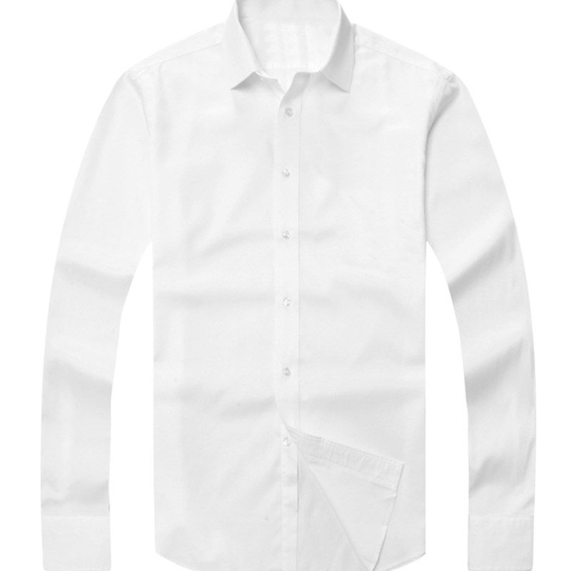 男士小方领衬衫正装职业衬衣无兜工装休闲青年款白色简约商务打底,淘宝优惠券,粉丝福利购,淘宝优惠卷