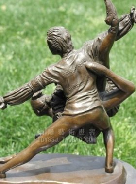 芭蕾舞雕塑音乐舞蹈系列铜雕塑工艺品酒店摆件家居装饰品创意礼品