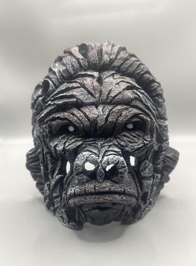 北欧轻奢动物老虎摆件创意雕塑客厅酒柜书房办公室艺术家居装饰品