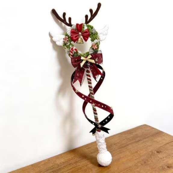 扭扭棒圣诞魔法棒飘带麋鹿手工DIY材料包圣诞礼物驾车个人用品,淘宝优惠券,粉丝福利购,淘宝优惠卷