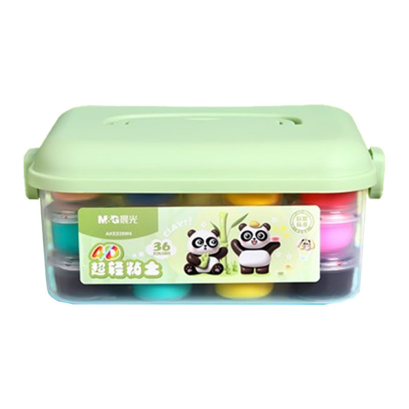 晨光超轻粘土儿童无毒彩泥橡皮泥黏土12色24色36色幼儿园专用安全无味手工制作diy材料包小学生太空玩具套装,淘宝优惠券,粉丝福利购,淘宝优惠卷