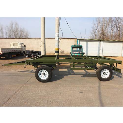 5吨骨架拖车框架拖车移动发电机组拖车厢式拖车 - 图0