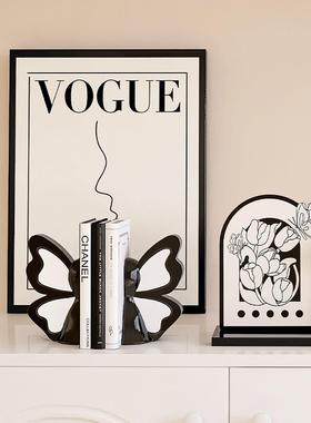 创意蝴蝶客厅书房办公室电视柜酒柜玄关摆设艺术花瓶桌面装饰摆件