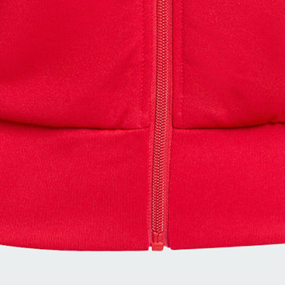 滔搏adidas阿迪达斯三叶草女子红色运动健身夹克针织外套KS1363,淘宝优惠券,粉丝福利购,淘宝优惠卷