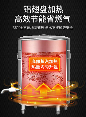 煮面炉商用多功能煮面桶燃气电热A节能煮面锅熬汤粉下面卤肉高汤