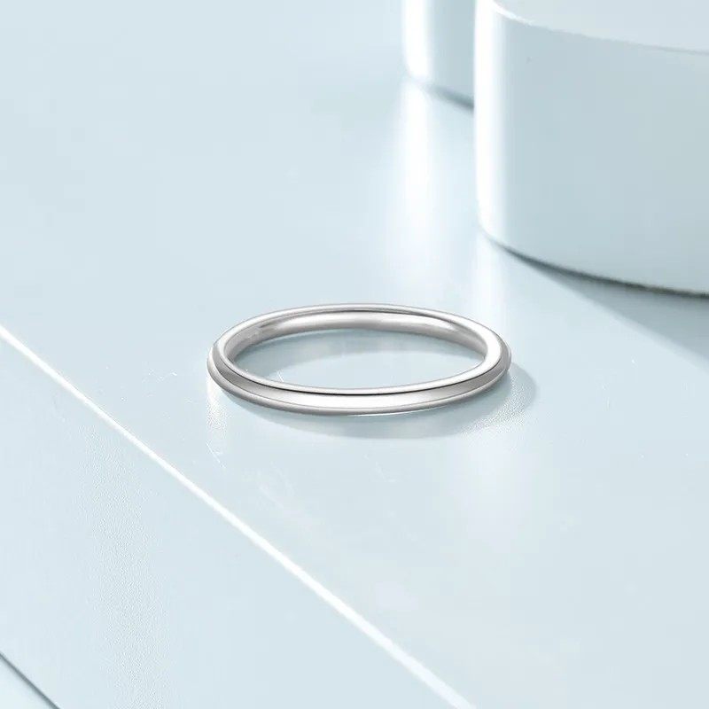 S999纯银素圈戒指女款足银时尚情侣对戒闭口男女食指尾戒个性简约,淘宝优惠券,粉丝福利购,淘宝优惠卷