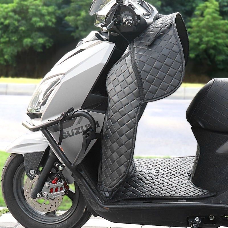 摩托车腿部挡风铃木UY125改装冬季挡风一体全包围脚垫防水保暖,淘宝优惠券,粉丝福利购,淘宝优惠卷