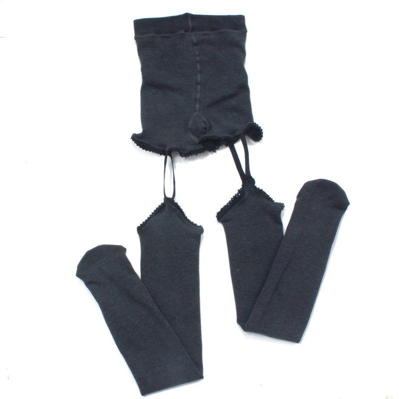 春秋吊带长筒袜内龙抓毛保暖三角高筒连袜女士棉连裤袜性感打底袜,淘宝优惠券,粉丝福利购,淘宝优惠卷