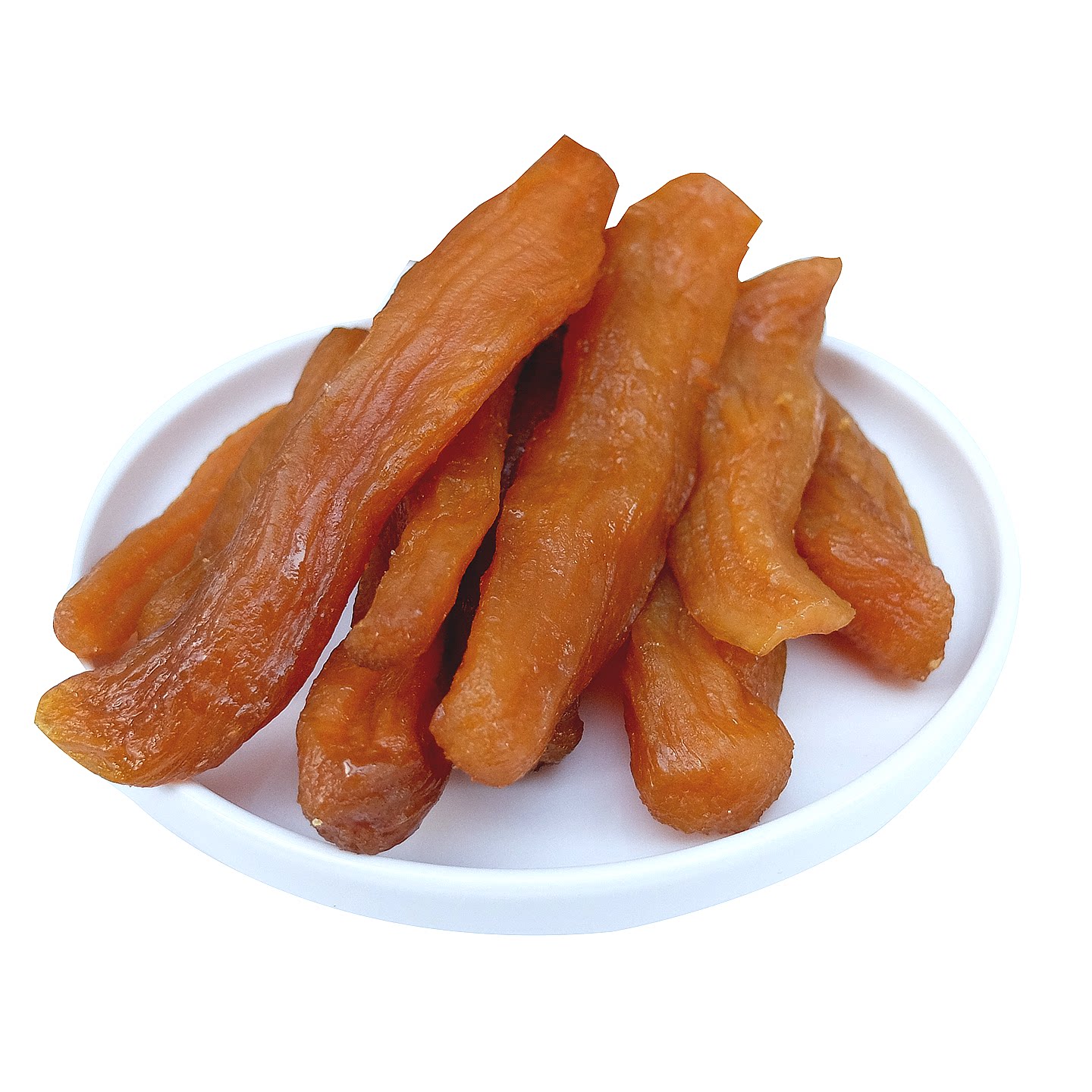 三蒸三晒不加糖倒蒸地瓜干 红薯干 挑选大块头软糯香甜发货 500克