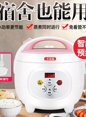 多功能智能电饭煲家用2升3升1-2人3-4人老式小型迷你稀饭电饭锅