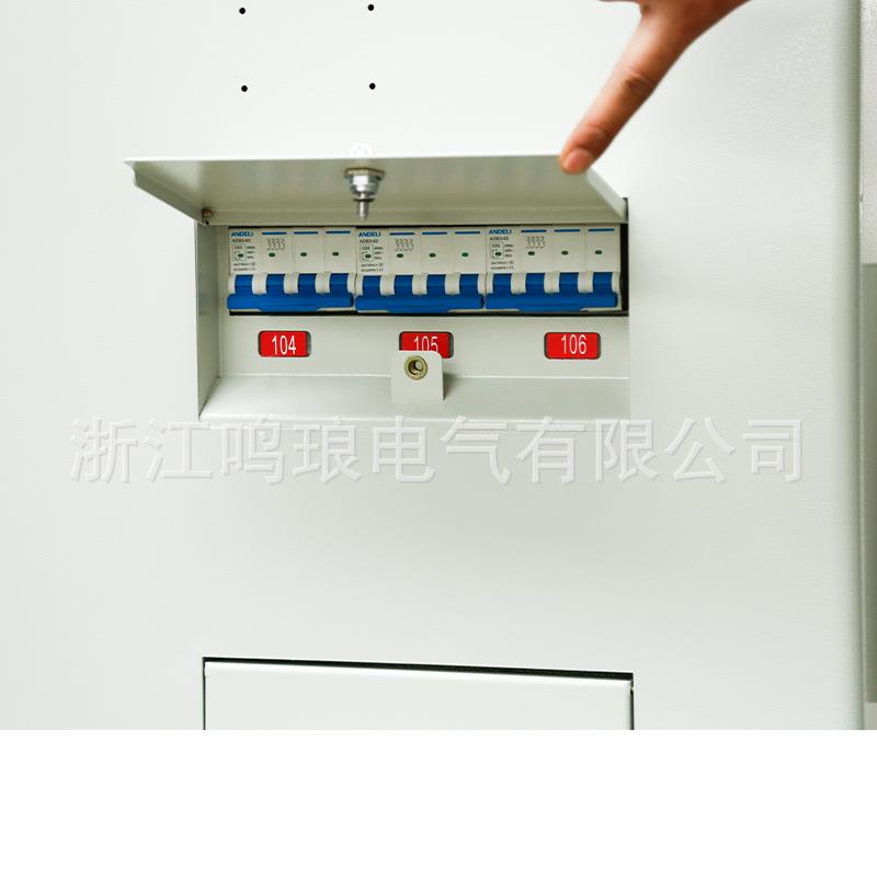 落地式江苏居配不锈钢304/1.5三相单相1/9/12/15集中器式电表箱 - 图2