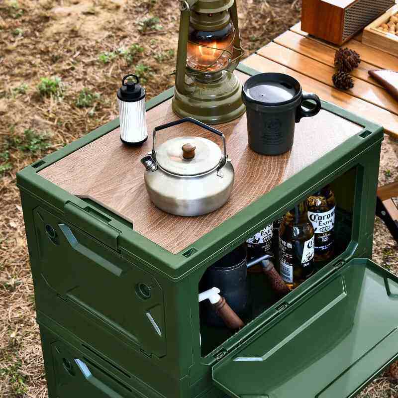 户外露营折叠收纳箱车载储物箱后备箱木盖侧开整理箱野营便携装备,淘宝优惠券,粉丝福利购,淘宝优惠卷