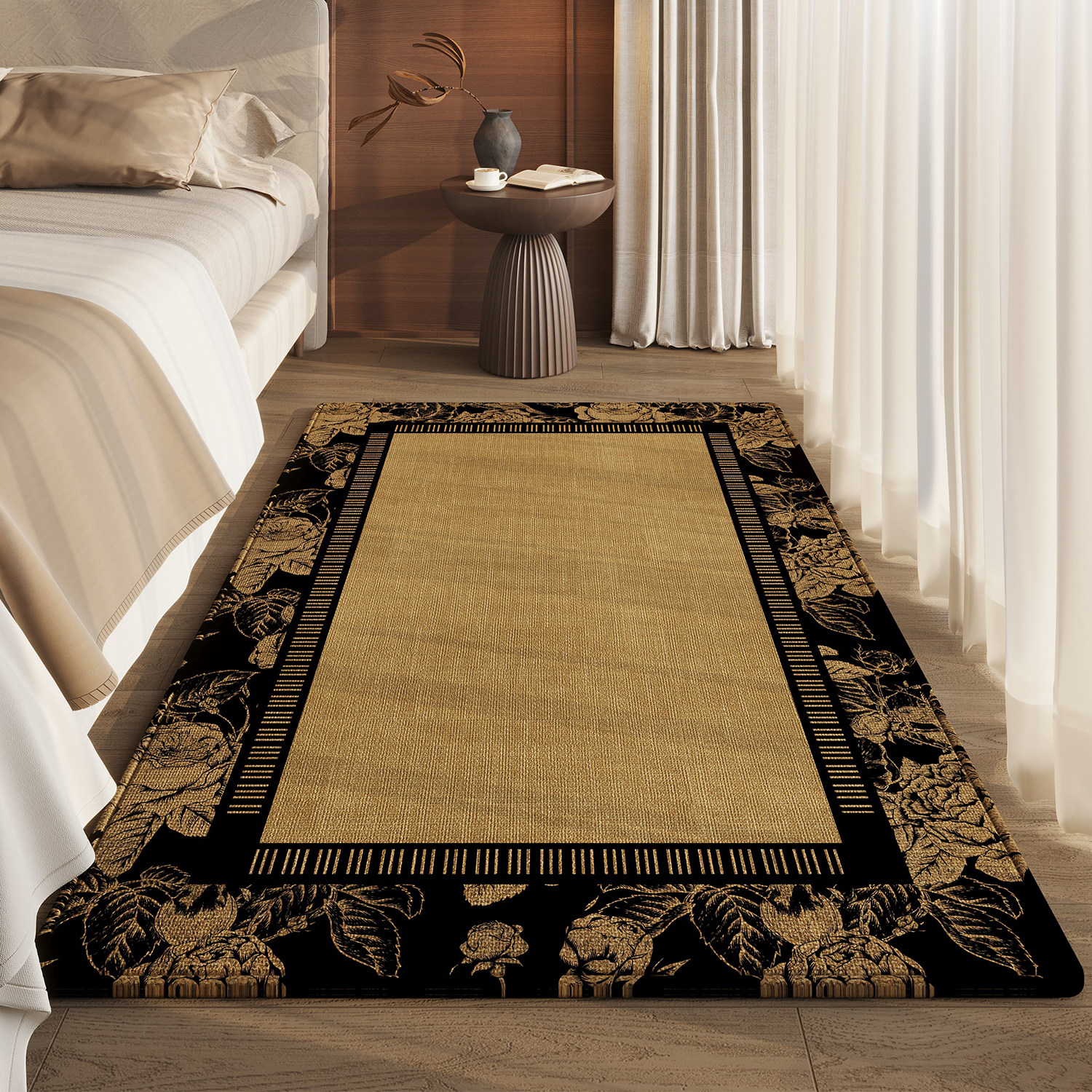 新疆包邮中古风卧室床边地毯家用沙发脚垫床边床垫毯地客厅前防污,淘宝优惠券,粉丝福利购,淘宝优惠卷