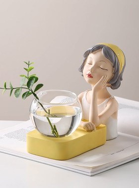 创意迷你水培桌面室内摆件鱼缸植物专用瓶无土绿植容器瓶装饰