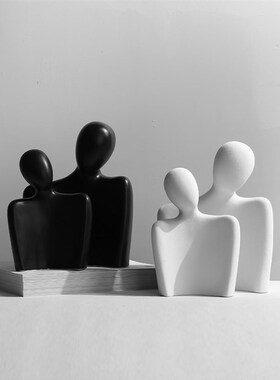 诧寂风电视柜轻奢情侣桌面摆件z陶瓷家居意式软装好物玄关装饰品