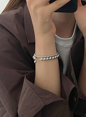 真多麻珍珠手链女手串气质小众复古新款手饰女串珠精致生日礼物