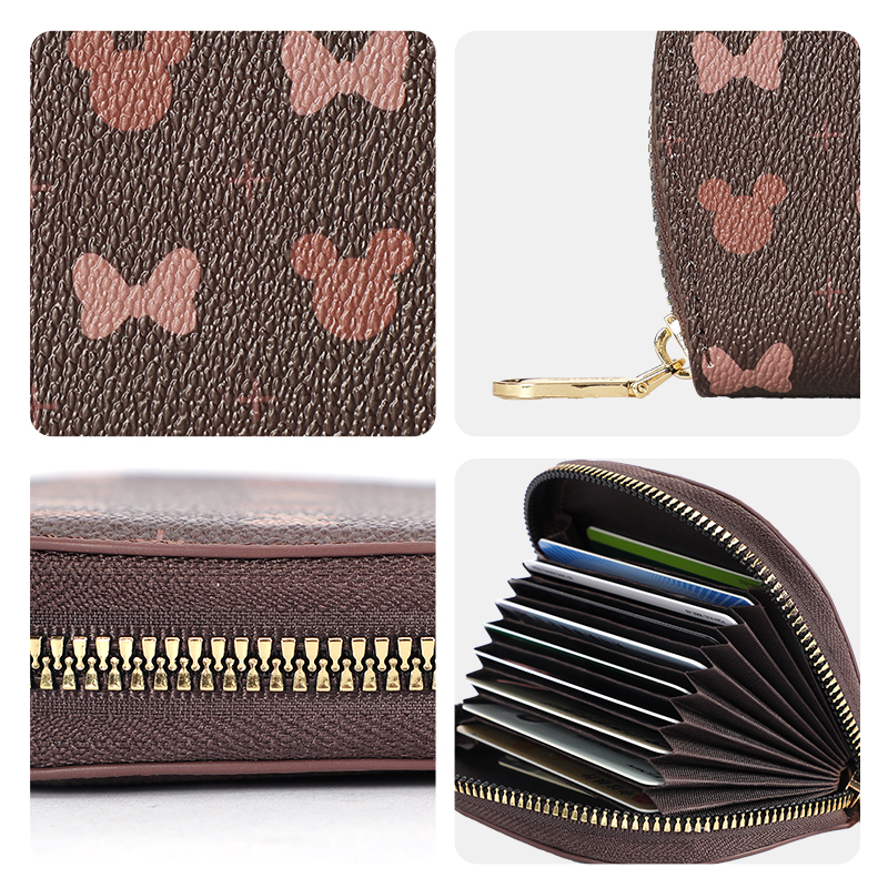 迪士尼正品新款钱包卡包女士款证件收纳包小巧可爱零钱包生日礼物 - 图2