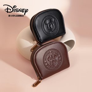 迪士尼正品米奇卡包证件收纳包女新款手拿包拉链轻便零钱包时尚