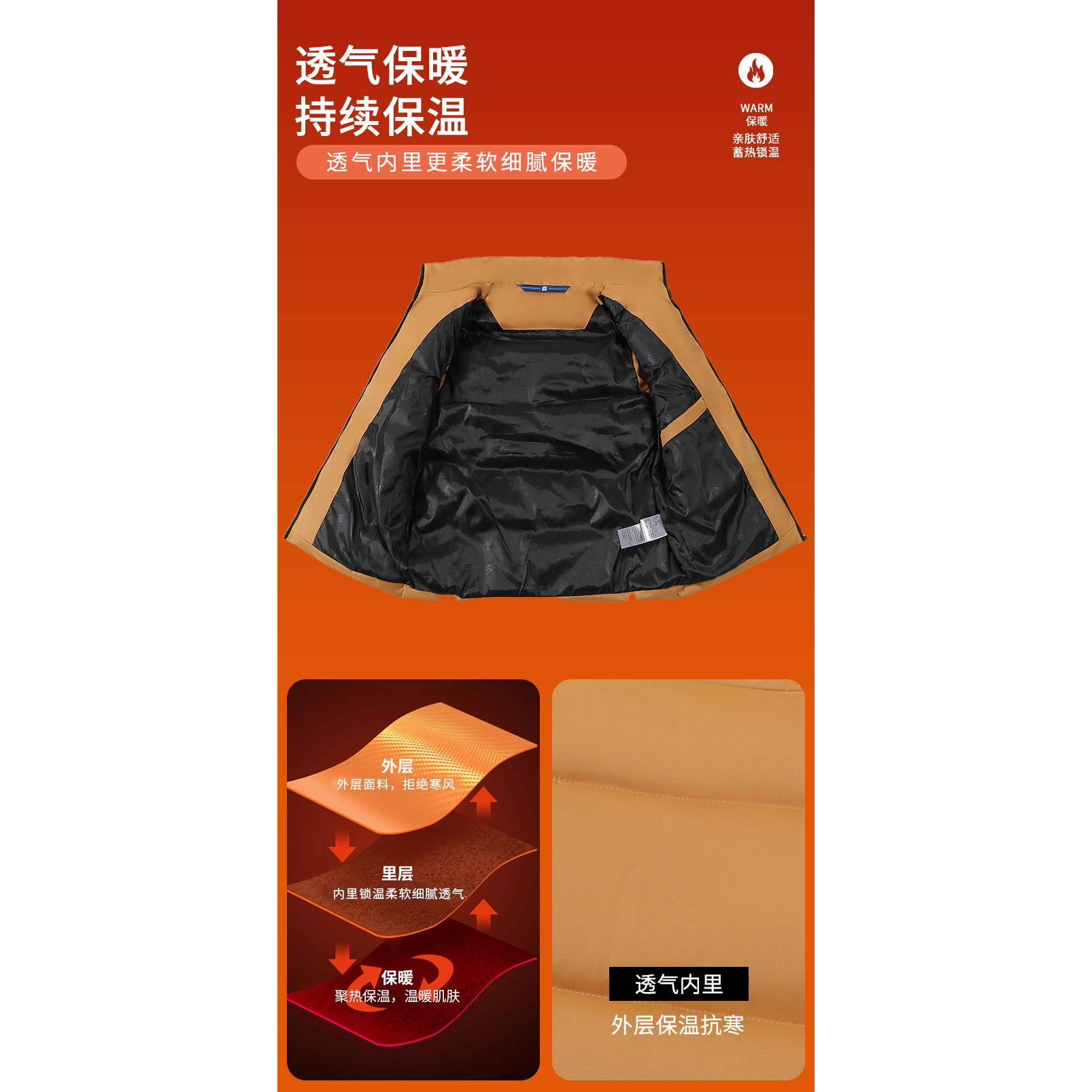 羽绒马甲定制工作服冬季加厚加棉公司展示会劳保马甲定做logo - 图2