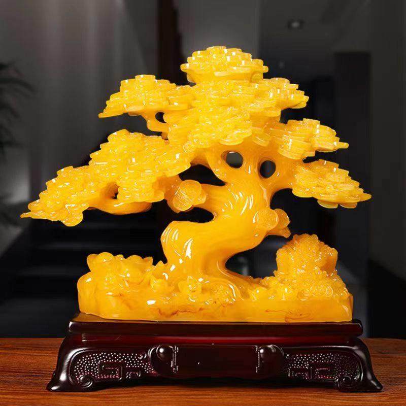 发财树摆件摇钱树招财金蟾客厅酒柜家居装饰品公司酒店开业礼品,淘宝优惠券,粉丝福利购,淘宝优惠卷