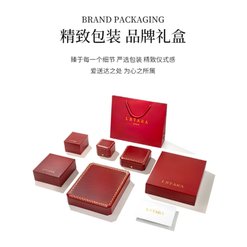 LSTARA/爱丝塔 18K金莫比乌斯环耳圈波浪耳扣素金耳环男女礼物 - 图3