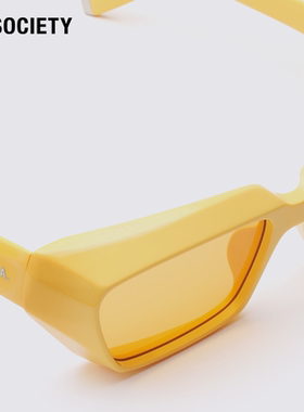 明星同款 A.SOCIETY 时尚舒适防晒方框休闲男女太阳镜墨镜CELESTE