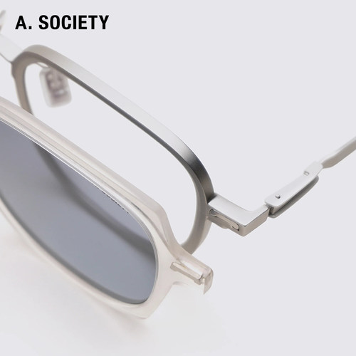 A.SOCIETY CLIP ON系列磁吸偏光防蓝光户外时尚太阳镜平光镜ARBOR - 图3