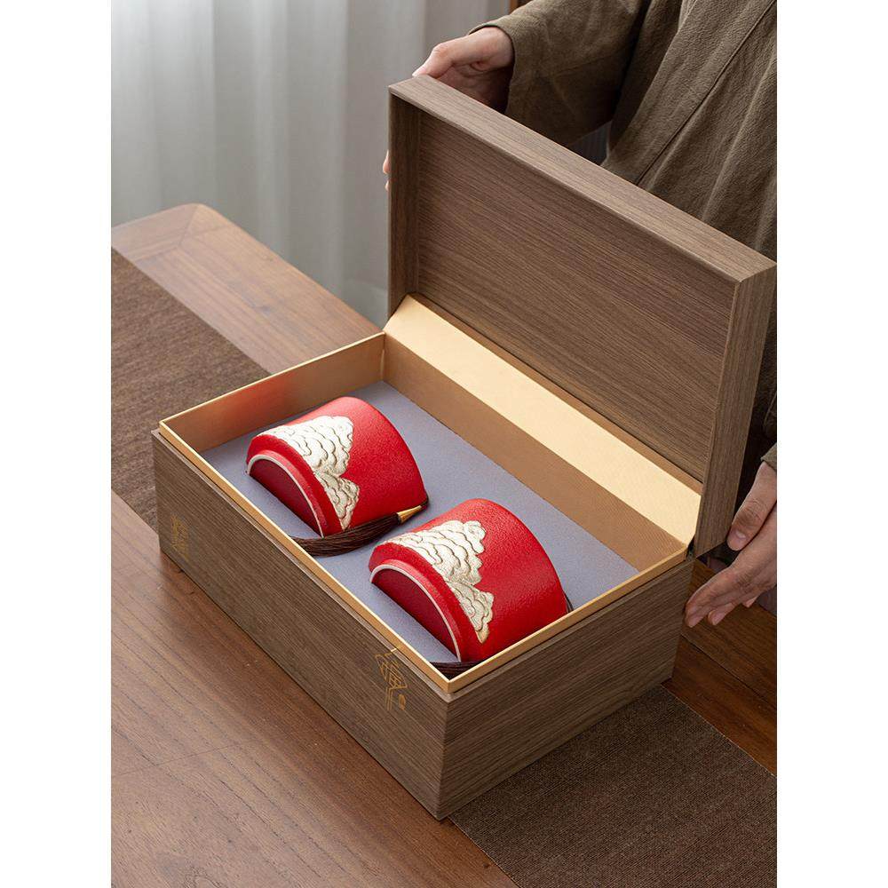 茶叶罐高档茶叶礼盒包装盒空盒陶瓷储存密封茶罐通用红茶白茶绿茶,淘宝优惠券,粉丝福利购,淘宝优惠卷