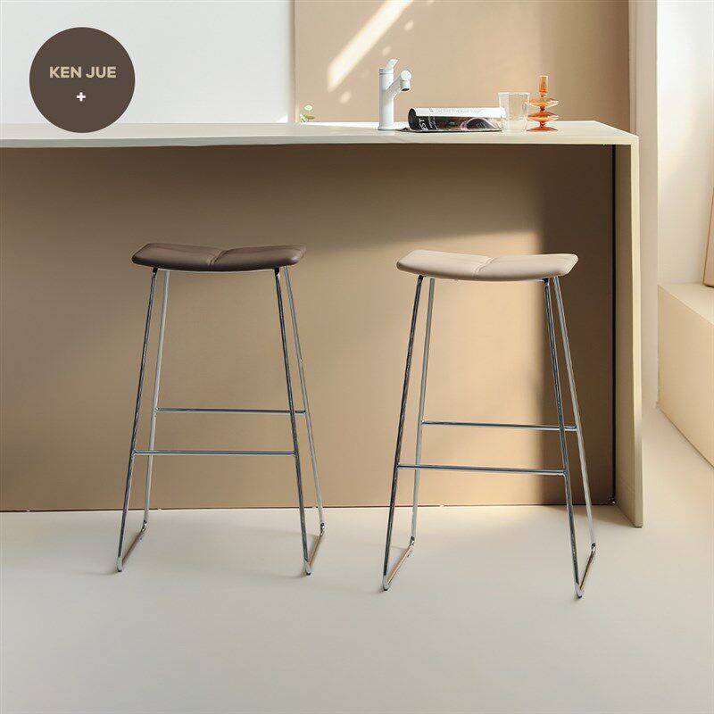 前台收银高脚凳酒吧椅咖啡厅创意奶茶店个性简约椅子茶水间休息椅,淘宝优惠券,粉丝福利购,淘宝优惠卷