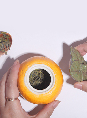 创意心想事成橙j摆饰品客厅摆件新居装饰乔迁之喜小摆件年轻人礼