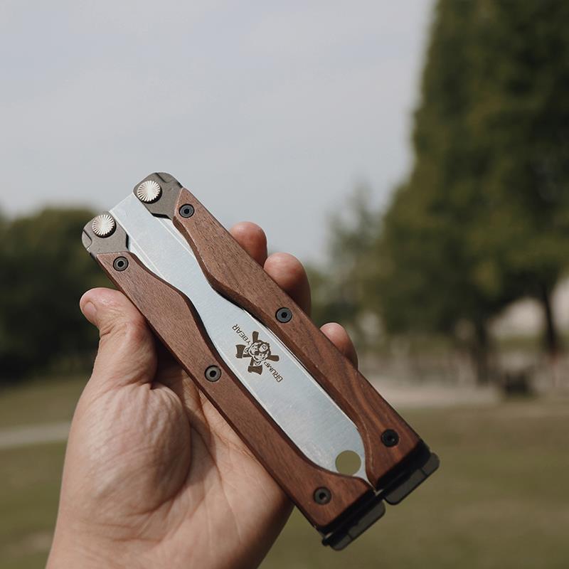 G&B暴躁熊 EDC户外随身折叠小手锯子木工手工锯双面家用小型DIY - 图1