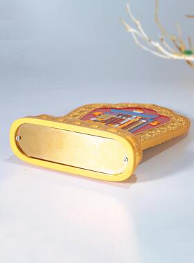 藏式合金十相自在文殊九宫八卦摆件十二生肖吉祥如意莲花摆件家用