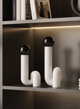 餐边柜摆件简约装饰品摆设现代家居客厅电视柜软装工艺品