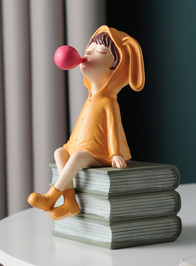 家居装饰品儿童房书柜书桌摆件客厅送女生日礼物客厅房间创意摆设