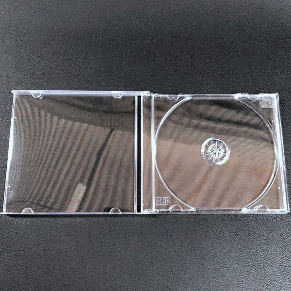加厚透明标准单片装CD-R碟片收纳盒DVD光盘盒子乳白底塑料插封页1,淘宝优惠券,粉丝福利购,淘宝优惠卷