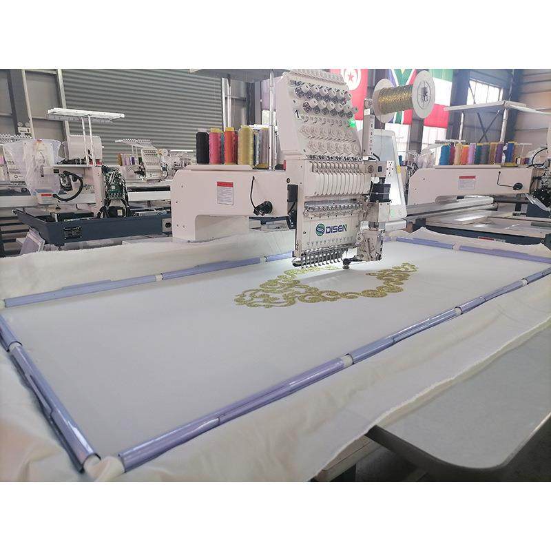 大幅面单头全自动电脑绣花机刺绣帽绣平绣机EmbroideryMachine,淘宝优惠券,粉丝福利购,淘宝优惠卷