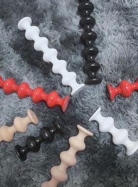 现代简约无尽之柱家居软装饰品 酒店大堂房间摆件 桌子桌腿加工