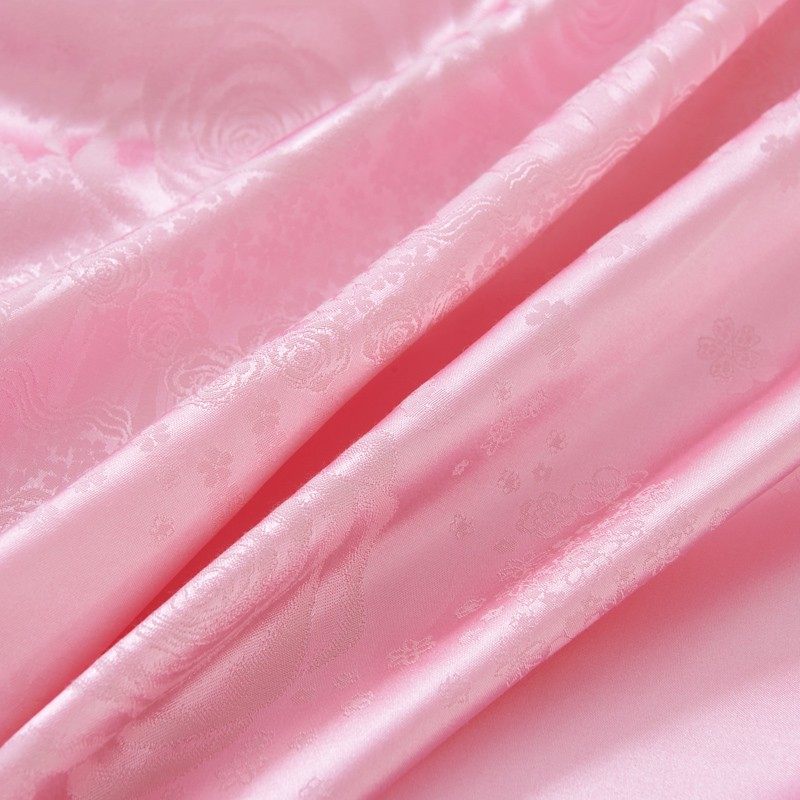 四件套床盖夹棉贡缎提花豪华大红婚庆床品套件1.8M床加厚绗缝,淘宝优惠券,粉丝福利购,淘宝优惠卷