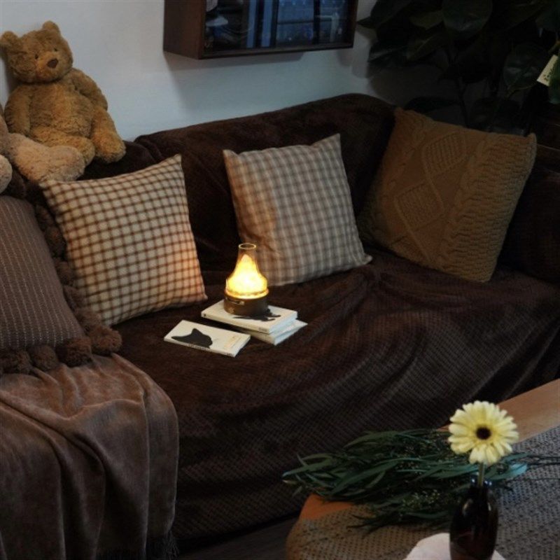 海岛森林菠萝格纹沙发套沙发套一年四季简单的棕色,淘宝优惠券,粉丝福利购,淘宝优惠卷